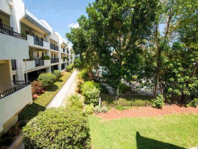 Pathway and Gardens Around Condos